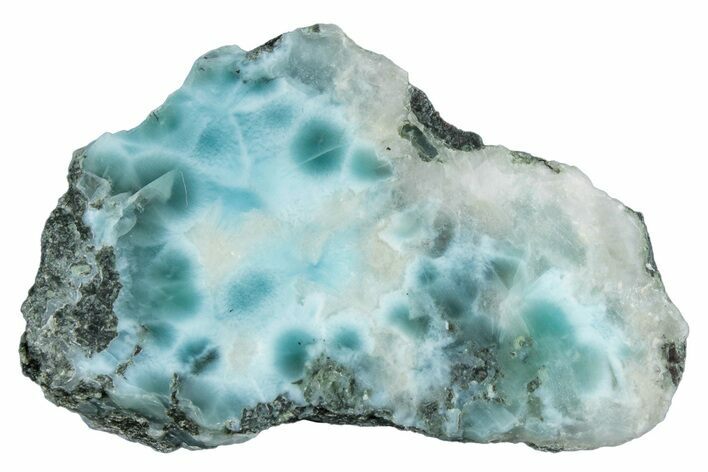 Polished Section of Larimar - Dominican Republic #282496